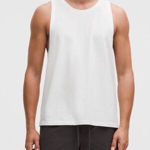 lululemon athletica Men's White Tank Top